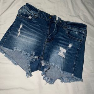 Wax Jean shorts